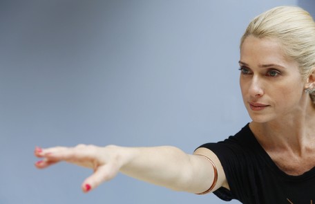 Letícia faz aulas de balé clássico e de dança contemporânea Camilla Maia