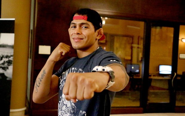 Carlos Diego Ferreira lutador de MMA (Foto: Evelyn Rodrigues)