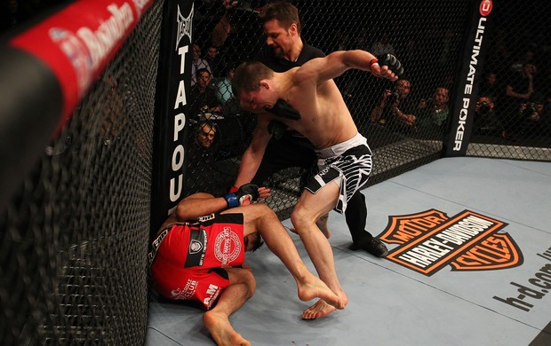  Rick Story x Quinn Mulhern UFC 158 (Foto: Getty Images)