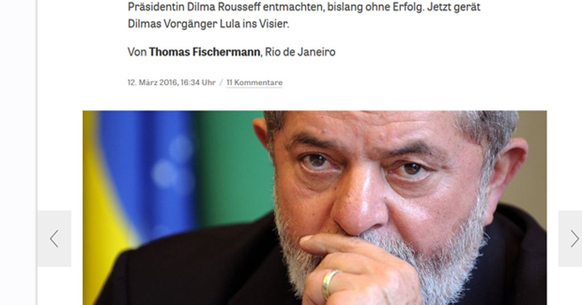 G1 – Deutsche Zeitung vergleicht brasilianische Politik mit „House of Cards“
