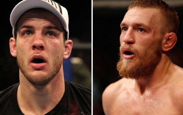 Montagem Cole Miller x Conor McGregor UFC (Foto: Editoria de Arte)