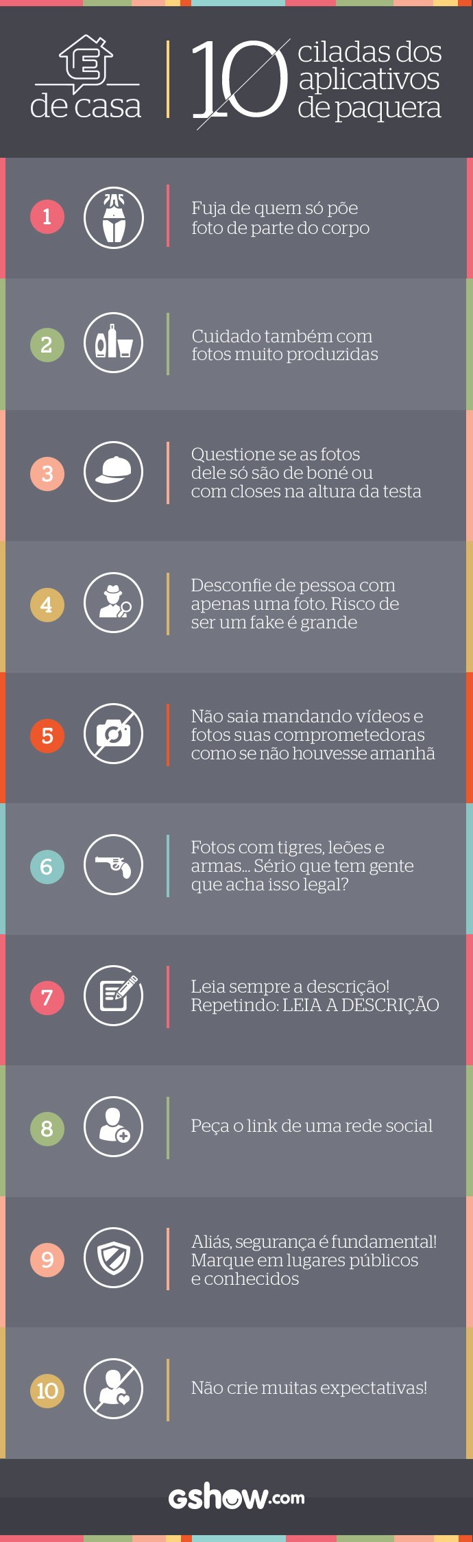 10 dicas para fugir de ciladas  (Foto: Tv Globo/Gshow)