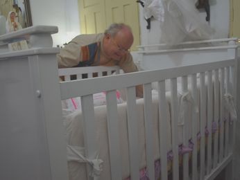 Pai diz que se emociona ao ver filha dormindo como um anjo (Foto: Flávio Antunes/G1) Pai diz que se emociona ao ver filha dormindo como um anjo (Foto: Flávio Antunes/G1)