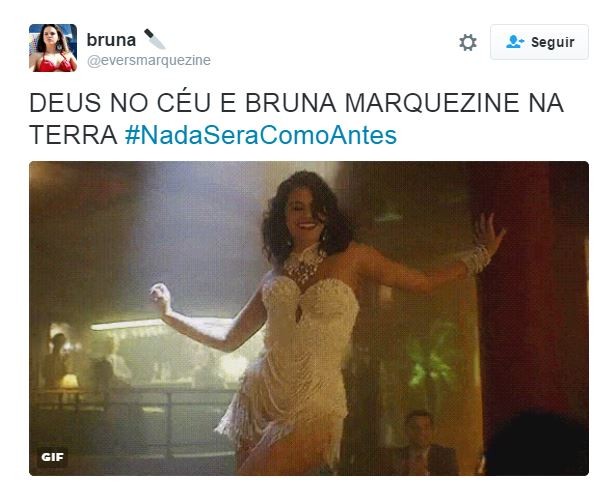 Bruna Marquezine vira assunto na web por Nada Será Como Antes (Foto: Twitter / Reprodução)
