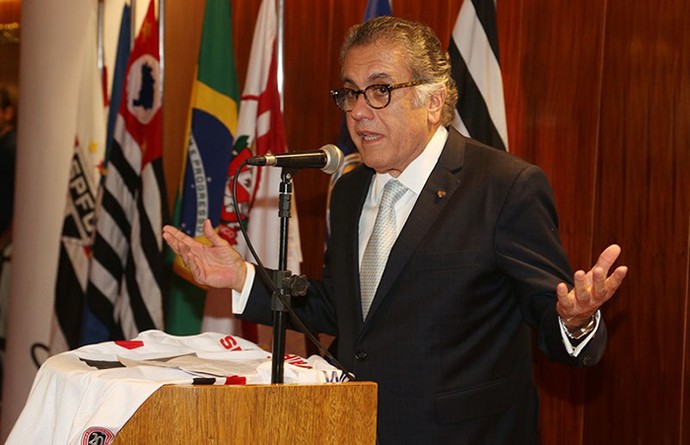 Carlos Miguel Aidar, presidente do São Paulo (Foto: Rubens Chiri / São Paulo FC)