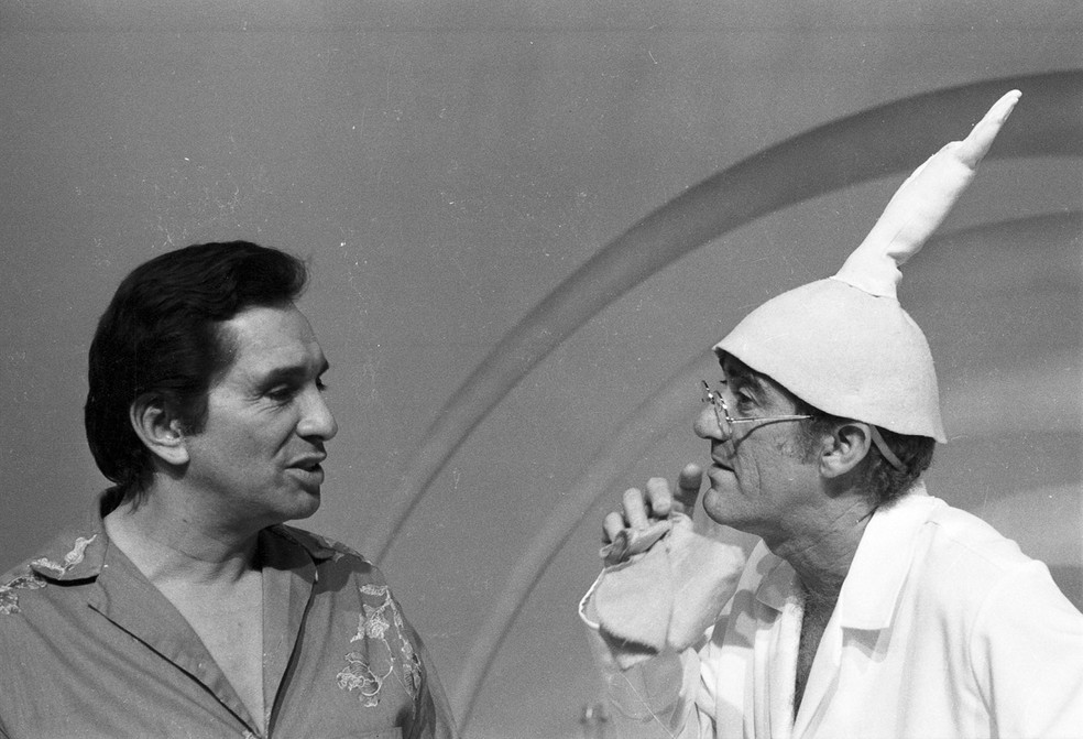 Dedé e Didi em 'Os Trapalhões' (Foto: Geraldo Modesto/TV Globo)