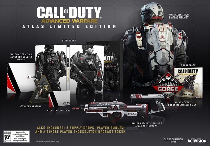 A Atlas Limited Edition do novo Call of Duty (Foto: Divulgação)