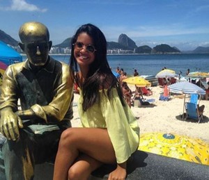 Rayza Alcântara deixou Recife e se mudou para o Rio de Janeiro desde o final de 2015 por conta da novela (Foto: Arquivo Pessoal)