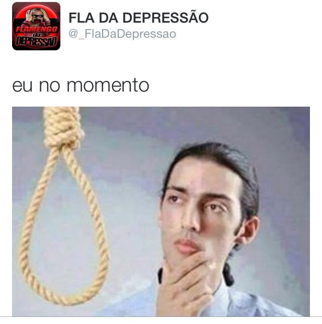 Zoação Fla suicídio
