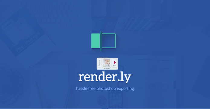 Homepage do site do plugin Render.ly (Foto: Repodução/ Lu Fávero) 