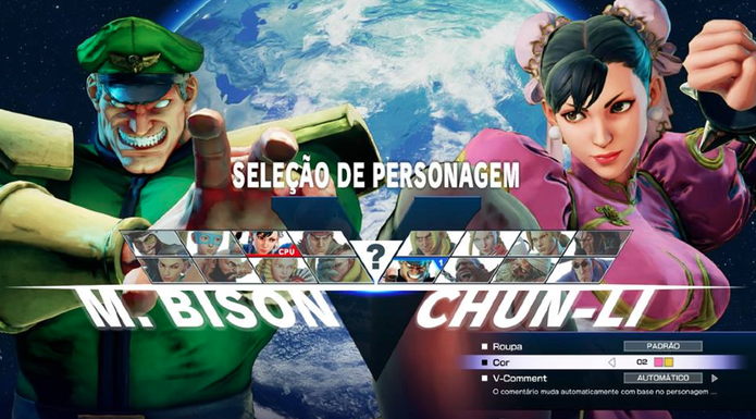 Como mudar a roupa dos lutadores de Street Fighter 5 (Foto: Reprodução/Felipe Vinha)