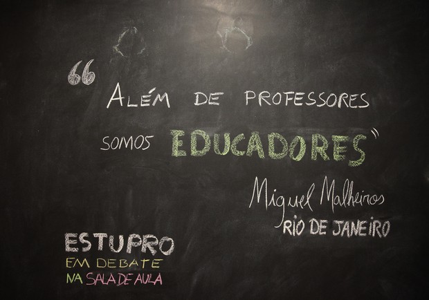 Professor defende papel na formação integral dos alunos (Foto: Ardilhes Moreira/G1)
