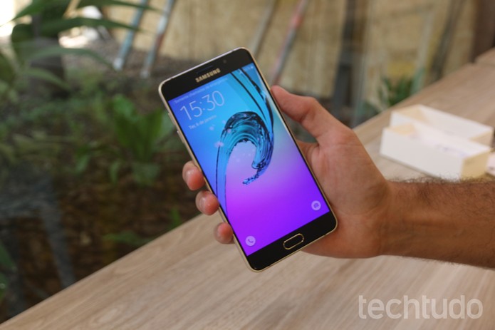 Galaxy-A7-2016-home (Foto: Caio Bersot/TechTudo) Galaxy-A7-2016-home (Foto: Caio Bersot/TechTudo)