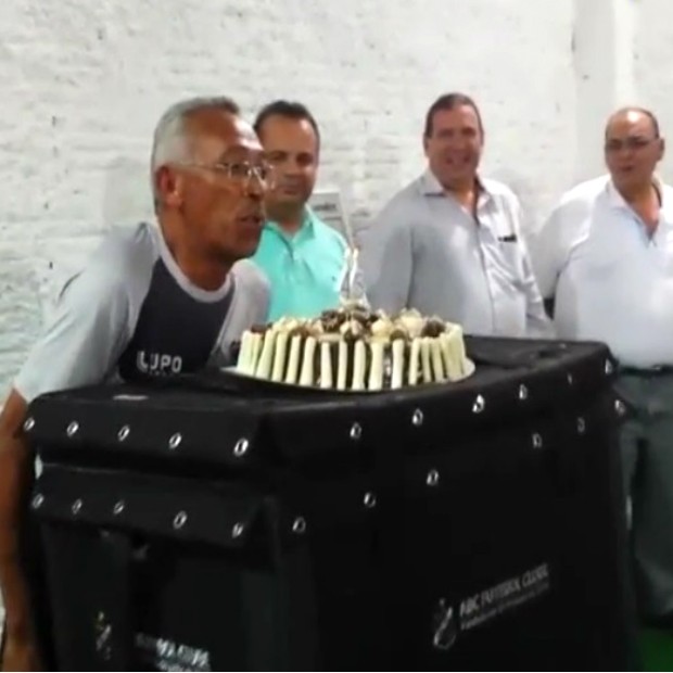 Joca, roupeiro do ABC, comemora 45 anos como funcionário do clube potiguar - 620