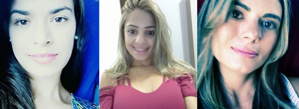 Carla, Luane e Valquíria, estudantes, foram vítimas do acidente em Mirante do Paranapanema (Foto: Reprodução/Facebook)