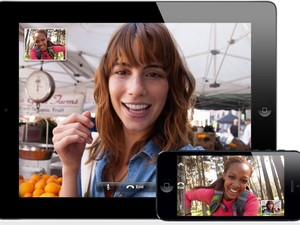 FaceTime, que permite a realização de videoconferências (Foto: Reprodução)