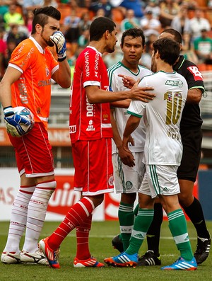 Andrey e Valdivia jogo Palmeiras e América-RN (Foto: Ale Frata / Agência Estado)
