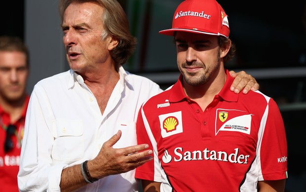 O presidente da Ferrari, Luca di Montezemolo, acredita que Fernando Alonso ainda é o piloto com mais condições de vencer o campeonato deste ano na Fórmula 1 (Foto: Getty Images)