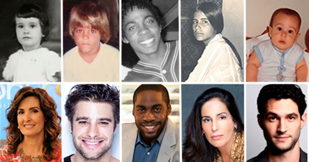 Artistas revelam seus sonhos de infância (Foto: (Fotos: Divulgação/Arquivos pessoais))