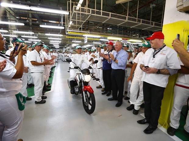 honda cg 150 titan 20 milhões 2 (Foto: Divulgação) honda cg 150 titan 20 milhões 2 (Foto: Divulgação)