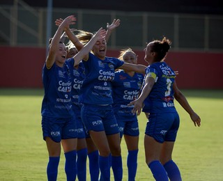 Vitória x São José Futebol Feminino (Foto: ÂNGELO PONTES/ALLSPORTS)