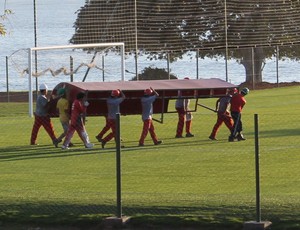 Novo campo de treinamentos do Inter (Foto: Diego Guichard / GLOBOESPORTE.COM)