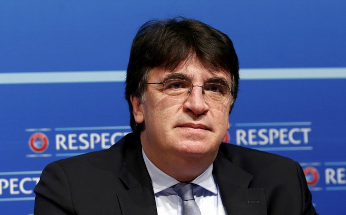 Theodore Theodoridis secretário-geral da Uefa (Foto: Reuters)
