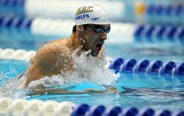 Michael Phelps GP Indianápolis natação (Foto: Getty Images)