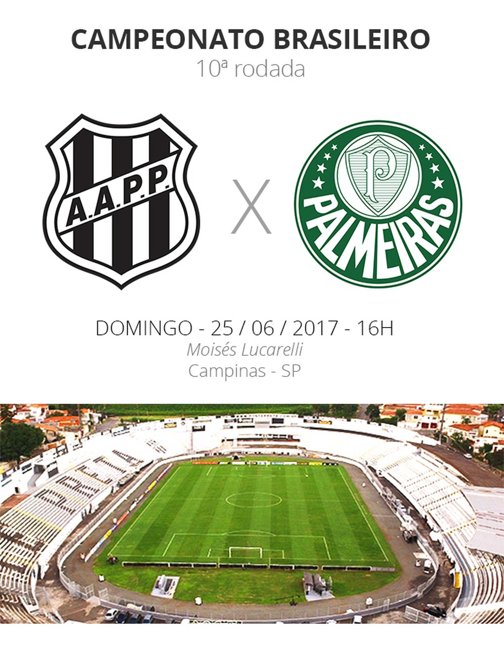 Tudo o que você precisa saber sobre Ponte Preta x Palmeiras