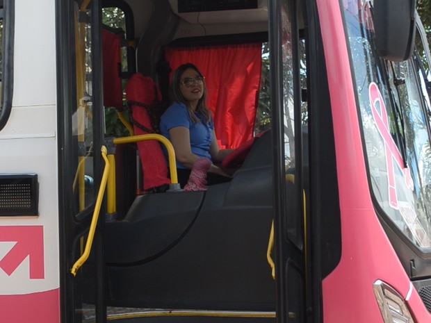 Motorista de Ônibus, mulher, incentivo, sonhos, amapá, macapá, (Foto: Fabiana Figueiredo/G1) Motorista de Ônibus, mulher, incentivo, sonhos, amapá, macapá, (Foto: Fabiana Figueiredo/G1)