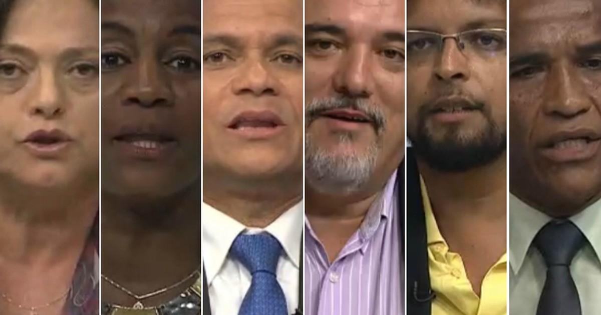 G Debate Na Tv Re Ne Seis Candidatos Prefeitura De Salvador