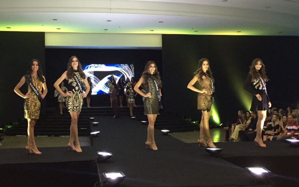 Candidatas de Goianésia, Piracanjuba, Goiânia, Pirenópolis e Trindade foram finalistas (Foto: Divulgação/Diogo Teixeira)