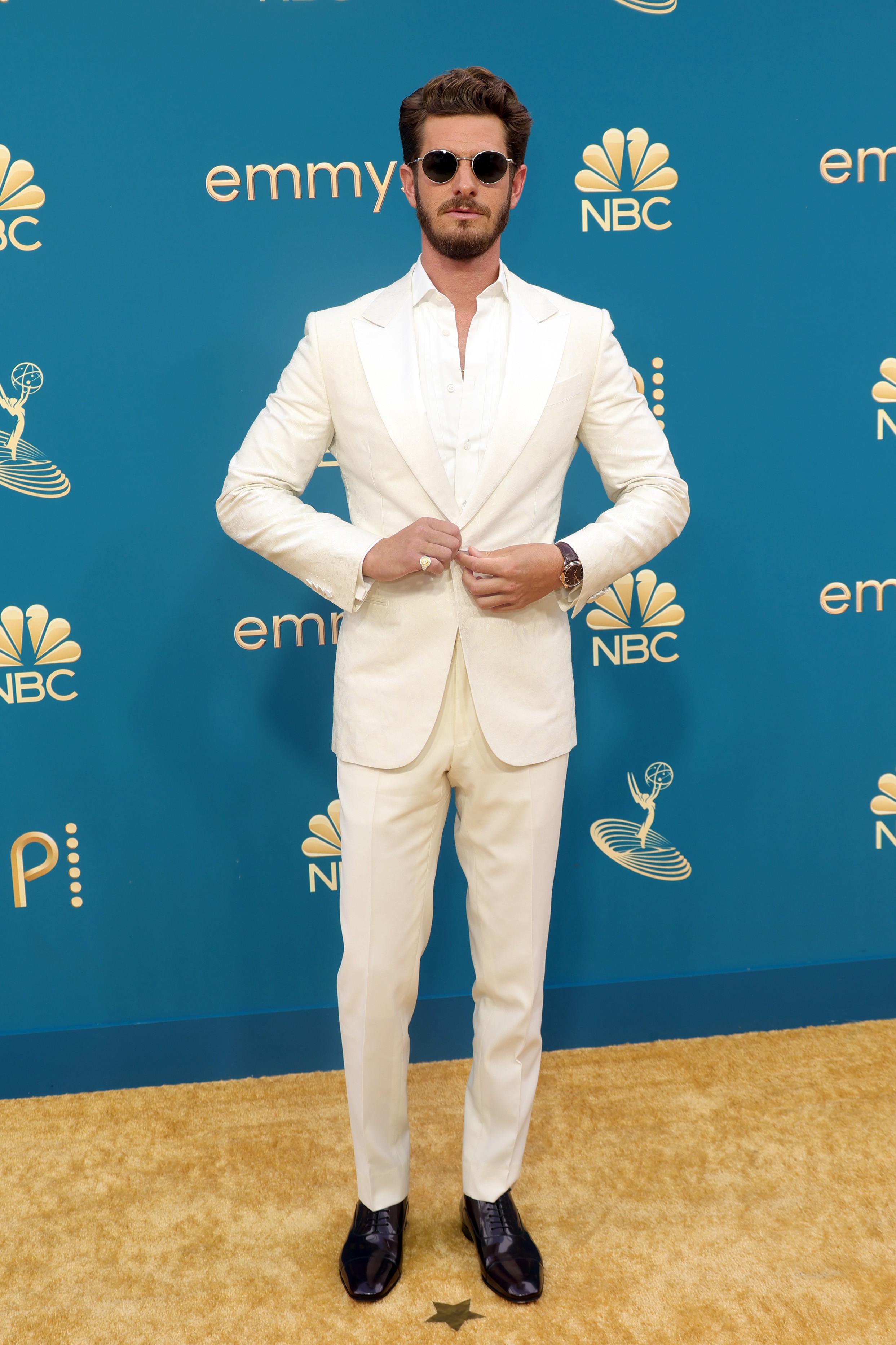 LOS ANGELES, CALIFORNIA - SEPTEMBER 12: Andrew Garfield attends the 74th Primetime Emmys at Microsoft Theater on September 12, 2022 in Los Angeles, California. (Photo by Momodu Mansaray/Getty Images) (Foto: Getty Images)