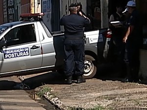 Operação ferro-velho Uberaba (Foto: Reprodução/TV Integração)