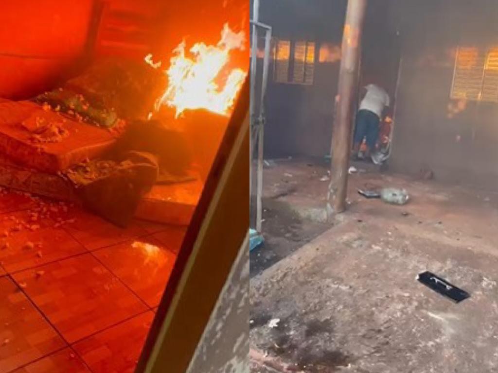 Homem Incendeia Casa Invade Unidade De Sa De E Amea A Matar Servidores