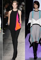 Casacos no estilo cobertor, toques de neon... Veja cinco tendências da semana de moda de Nova York