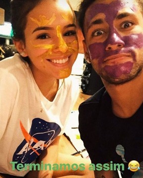 Bruna Marquezine e Neymar se divertem (Foto: Instagram/ Reprodução)