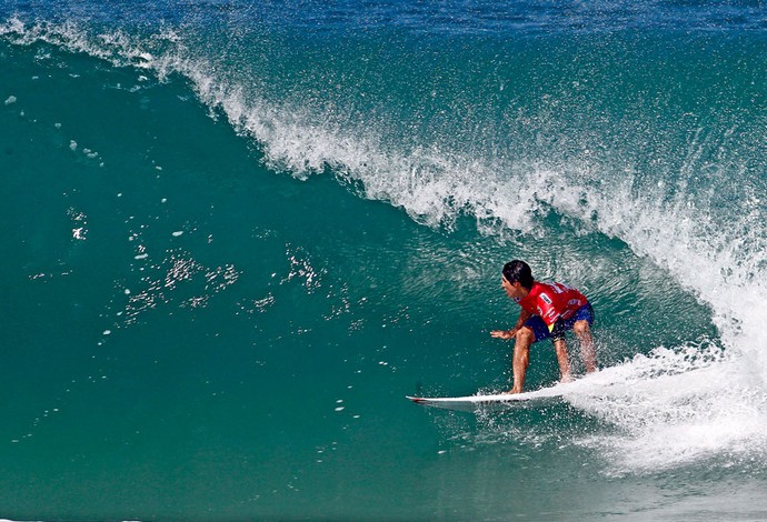 Gabriel Medina surfe Rio Pro  (Foto: Ivo Gonzalez / Agencia O Globo)