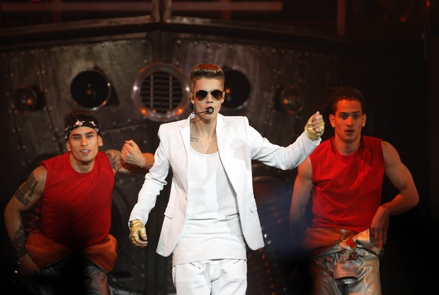 Justin Bieber se apresenta em Lisboa, em Portugal (Foto: Hugo Correia/ Reuters)