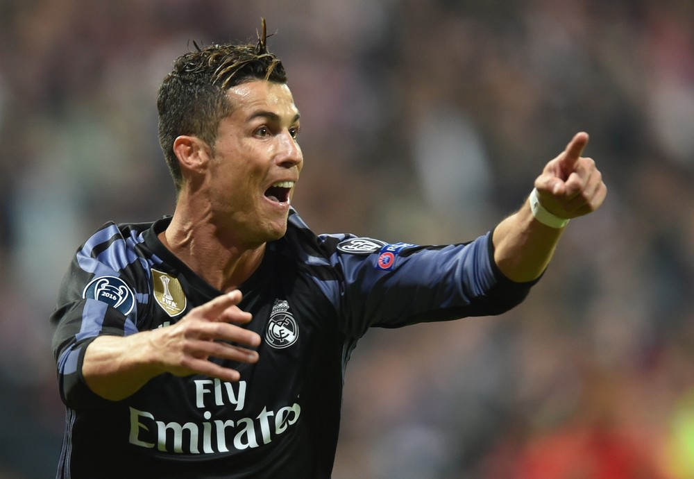 Cristiano Ronaldo Bayern de Munique Real Madrid Liga dos Campeões (Foto: AFP)
