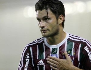 rafael sobis fluminense gol goiás brasileirão 2013 (Foto: Agência Photocamera)