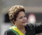 Antes, Dilma desfilou 
sem incidentes (Ueslei Marcelino/Reuters)