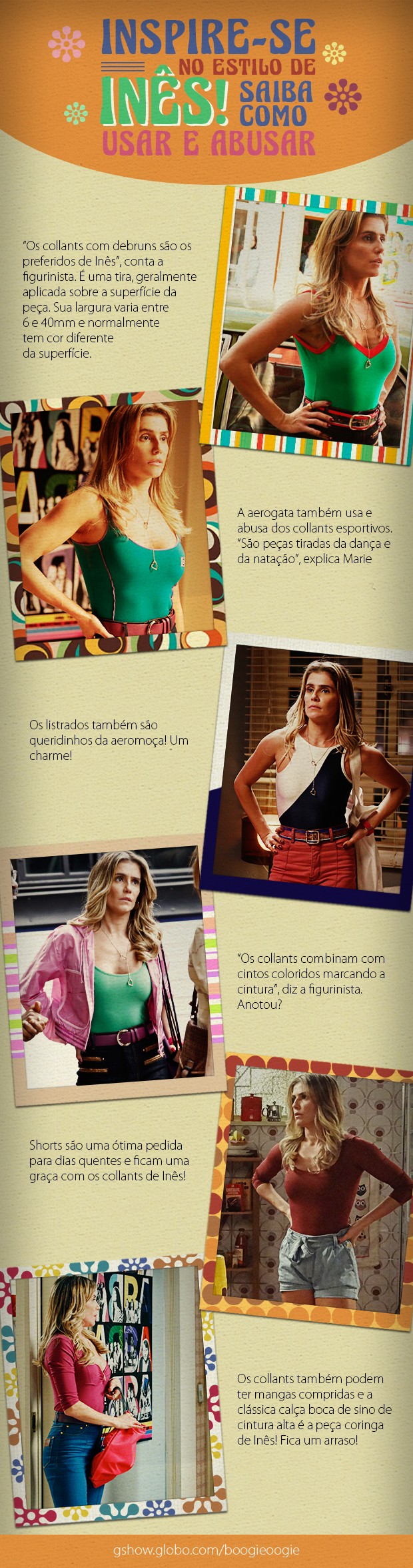 Inês tem uma coleção de collants de dar inveja a qualquer um!  (Foto: Boogie Oogie/TV Globo)