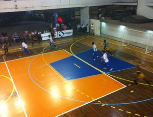 Times se enfrentaram na quadra do Iate Clube Aquidabã (Foto: Priscila Chagas/TV Rio Sul)