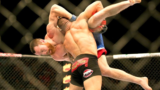 Gleison Tibau vence luta UFC Atlantic City (Foto: Reuters)