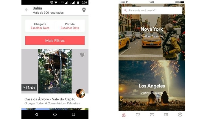 Airbnb (Foto: Arte sobre imagens de Raquel Freire/TechTudo e AirBnb)