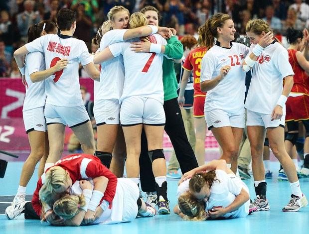 Handebol, Noruega (Foto: Agência AFP)