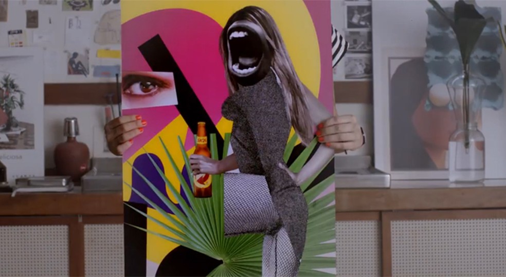 Skol lança ação para trocar cartazes machistas de bares por releituras feitas por artistas mulheres (Foto: Divulgação)