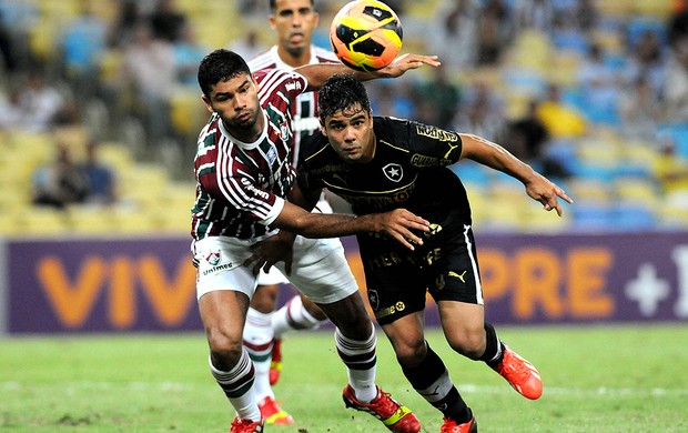 Gum e Edilson Fluminense e Botafogo (Foto: Andre Durão)