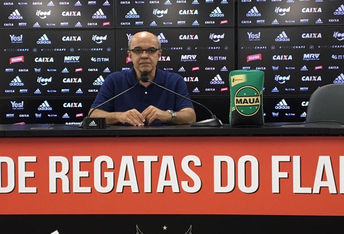 Eduardo Bandeira de Mello, presidente do Flamengo (Foto: Caio Filho)